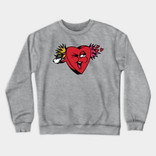 BLEEDING HEART ART TEES Crewneck Sweatshirt